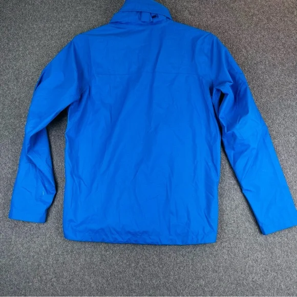 REI Co-op Peak 2.5L Rain Jacket Mens S Blue Hooded Lightweight Waterproof Shell - Picture 12 of 15